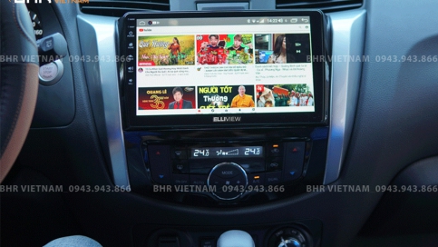 Màn hình DVD Android liền camera 360 xe Nissan Navara 2021 - nay | Elliview S4 Deluxe 